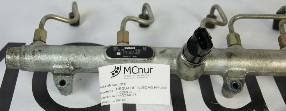 Regua Injecao Hyundai Santa F Iii Ref: 0445214026,3140027000