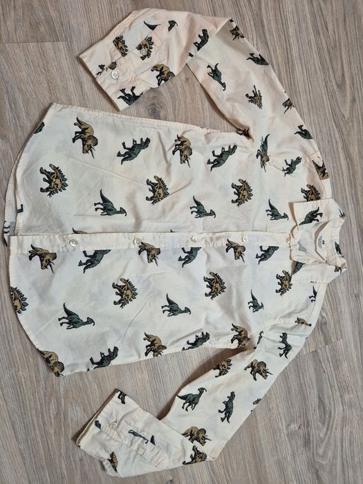 Koszula w dinozaury H&M r. 134