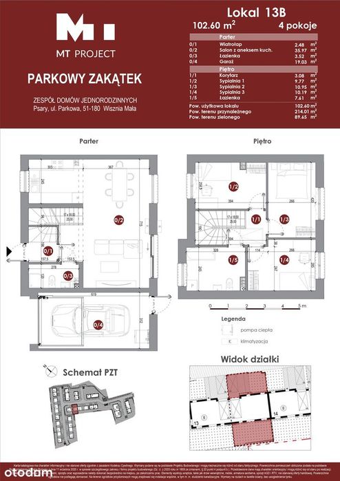 Dom na sprzedaż, 103 m², Psary