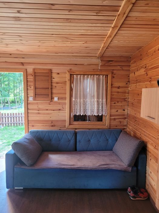 Sprzedam domek letniskowy 20m2 wraz z tarasem nad jeziorem