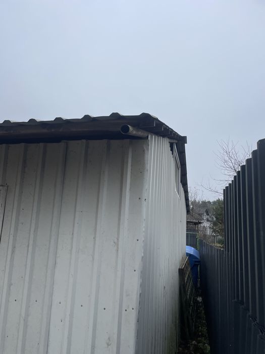 Garaż  blaszany 7x7 m