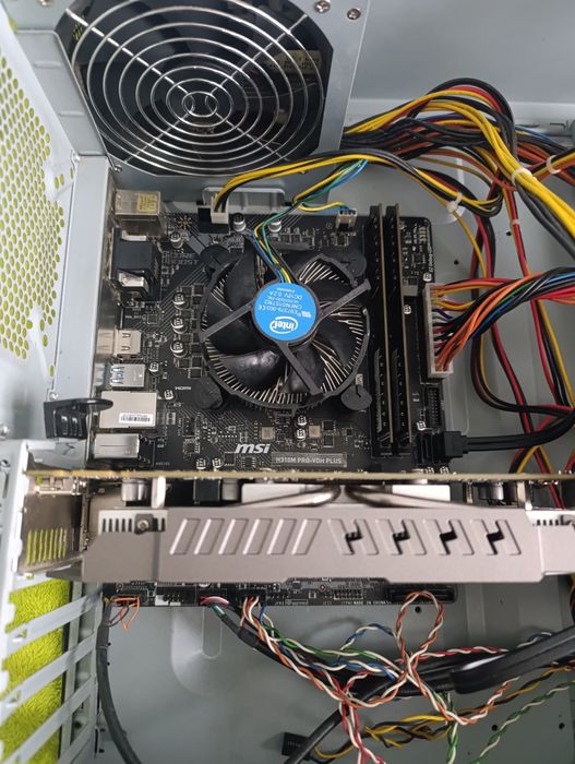 Продам комплект  MSI H310 M Pro Plus,core  I3 9100f, 8gb  ram