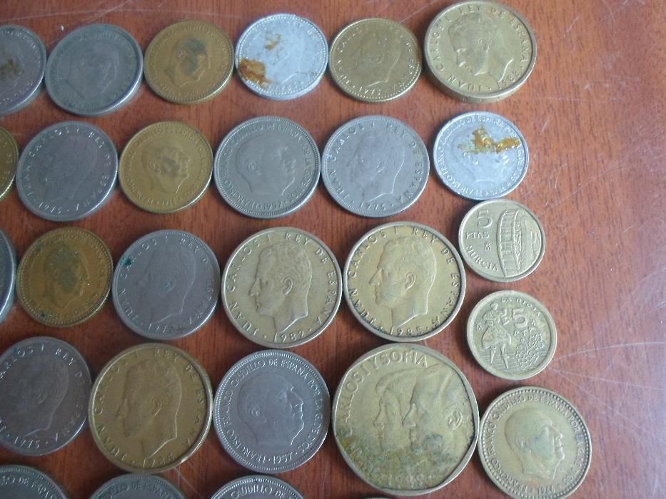 43 moedas de espanha