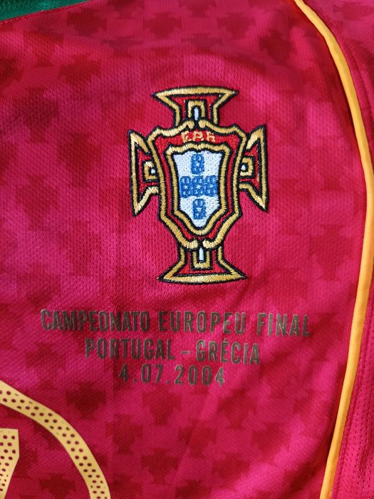 Camisola C. Ronaldo #17 final europeu 2004