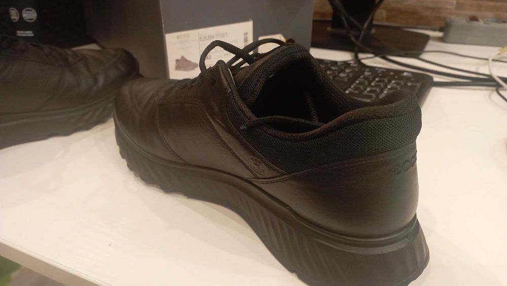 Чоловічі шкіряні кросівки ECCO Exostride Goretex. Оригінал. Р 43.