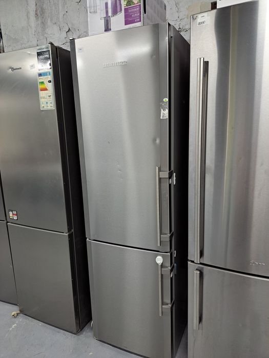 Сток Стильний холодильник Samsung wst43e нержавійка NoFrost Гарантія