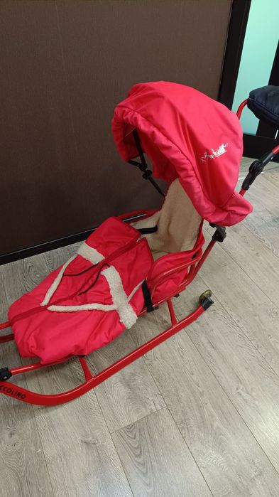 Санки PICCOLINO красные