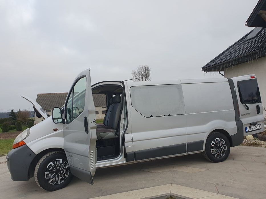 RENAULT TRAFIC LONG * * 6 - Osób * * Brygadówka * * Klimatyzacja * *