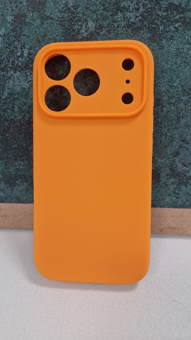 Silicone Lite Case do Iphone 17 Pro pomarańczowy