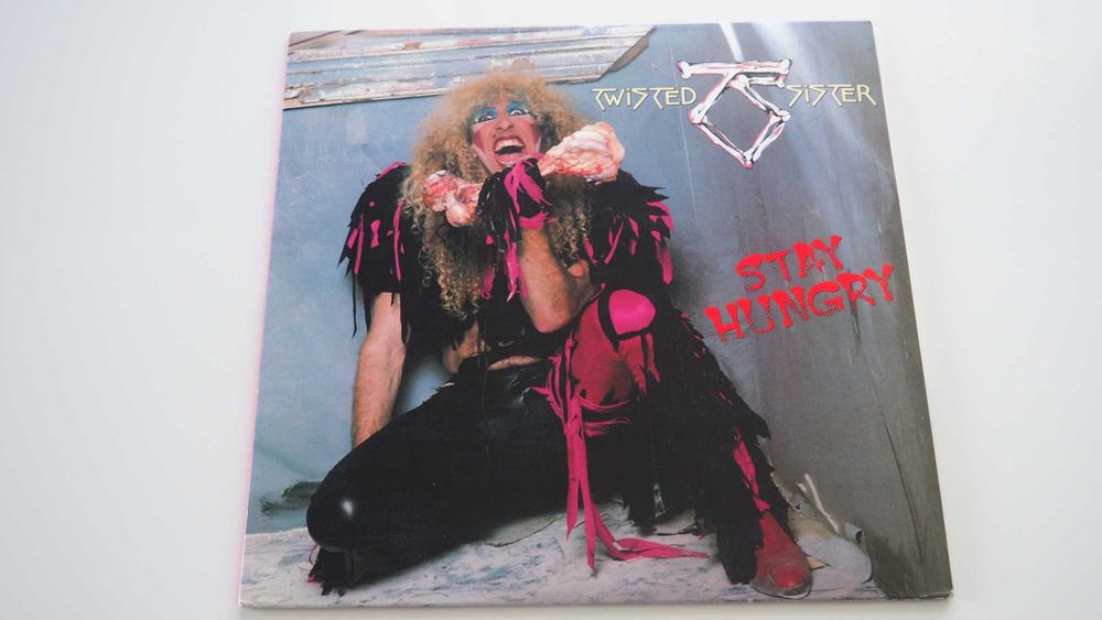 TWISTED SISTER – Stay Hungry LP 2009 US Pink Vinyl + Poster STAN NM UNIKAT