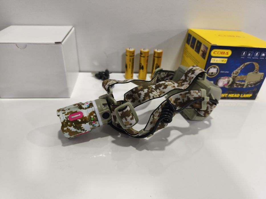 Lanterna Led de Cabeça - Led Laser