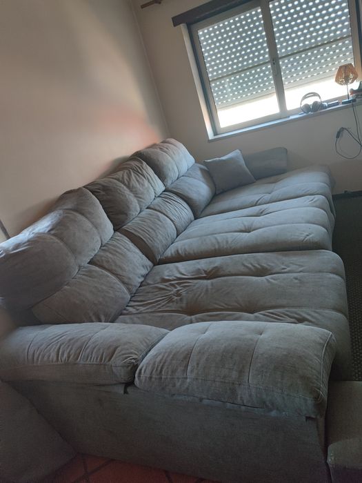 SOFÁ Chaise Longue Cinza - 300€