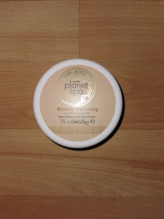Odżywczy krem do rąk, stóp i łokci z masłem shea Planet spa 75 ml