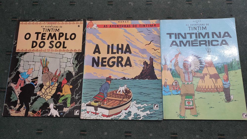 Livros BD Tintin
