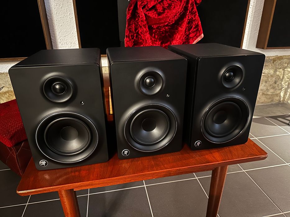 Mackie MR5 MK2 - aktywne monitory studyjne 3 sztuki!!!