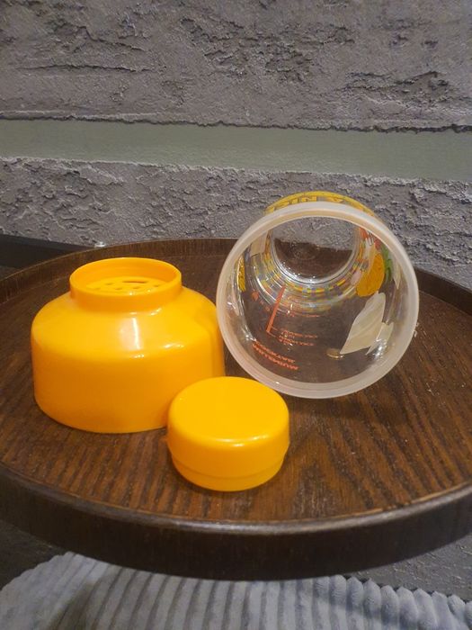 Kolekcjonerski szklany shaker szejker  do koktajli