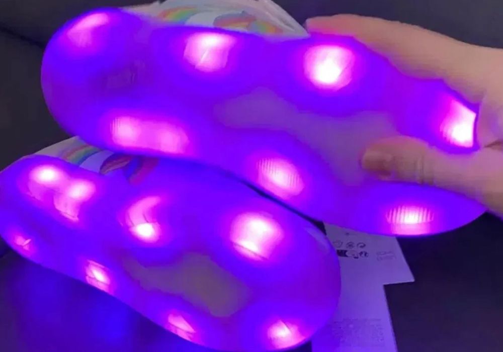Unicorn, jednorożec, buty świecące podeszwa led, diody NOWE 24