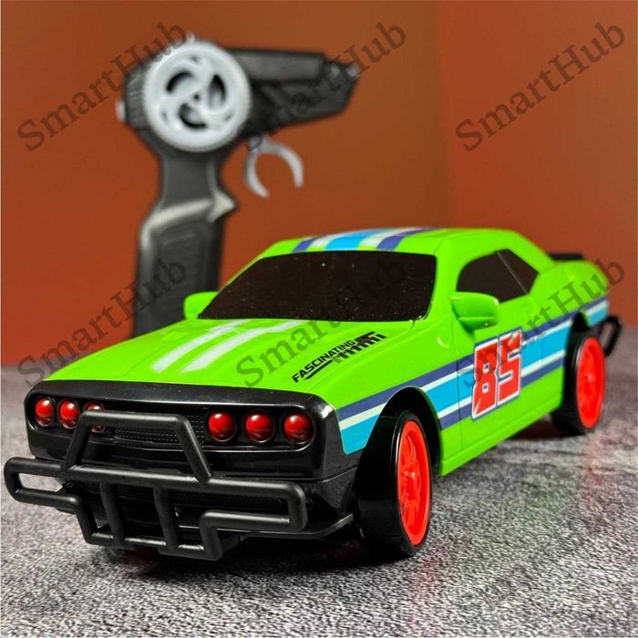 Дрифт машинка на радиоуправлении DODGE STRONG NEON Зеленый: 980