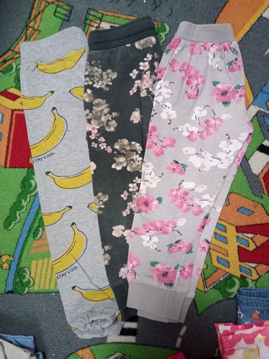 3 pary spodni dresowych rozm. 98/104