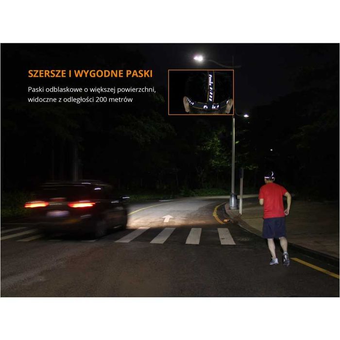 Latarka Fenix HM65R czołówka 1400Lum Akumulator 3400mAh Zasięg do 163m