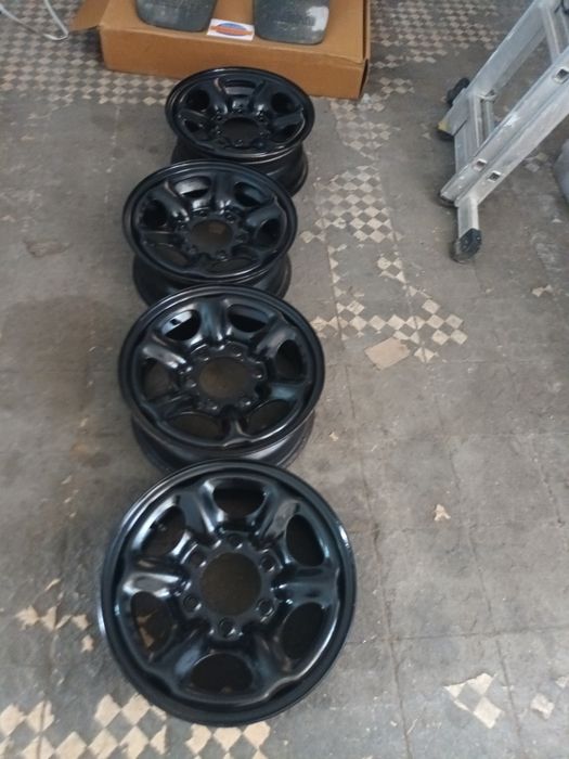 Conjunto 4 jantes Nissan Terrano II furação japonesa 15"