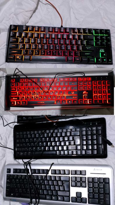 клавиатуры (описание) цена за всё.