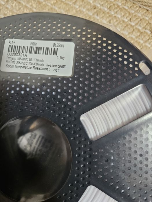 Filamento PLA+ impressora 3D