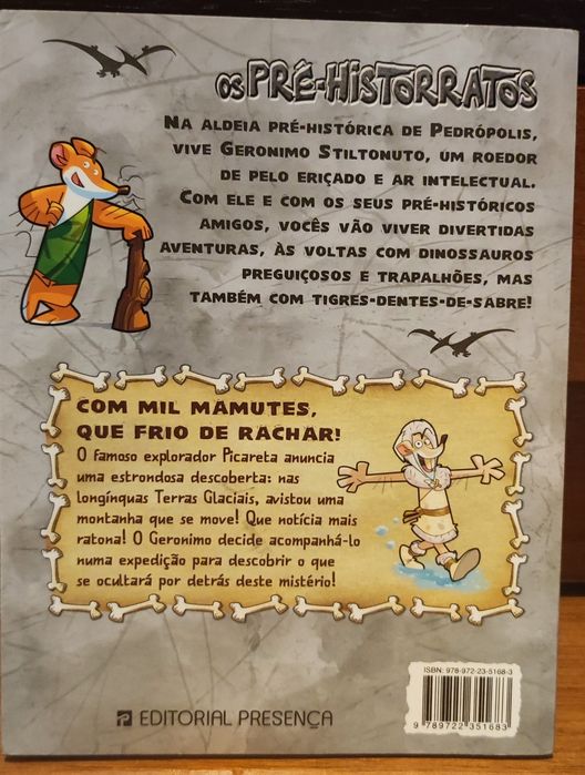 Com mil mamutes, que frio de rachar- Geronimo Stilton