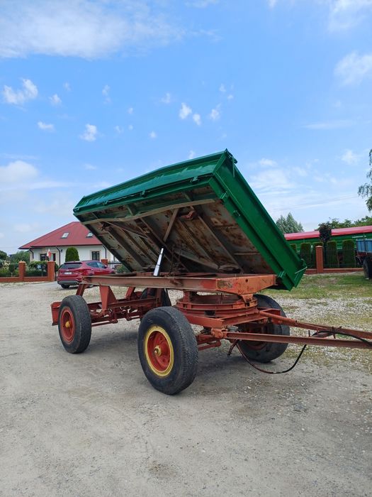 Przyczepa wywrotka  6 ton zarejestrowana ifa thk hw 60.11  d47 d55