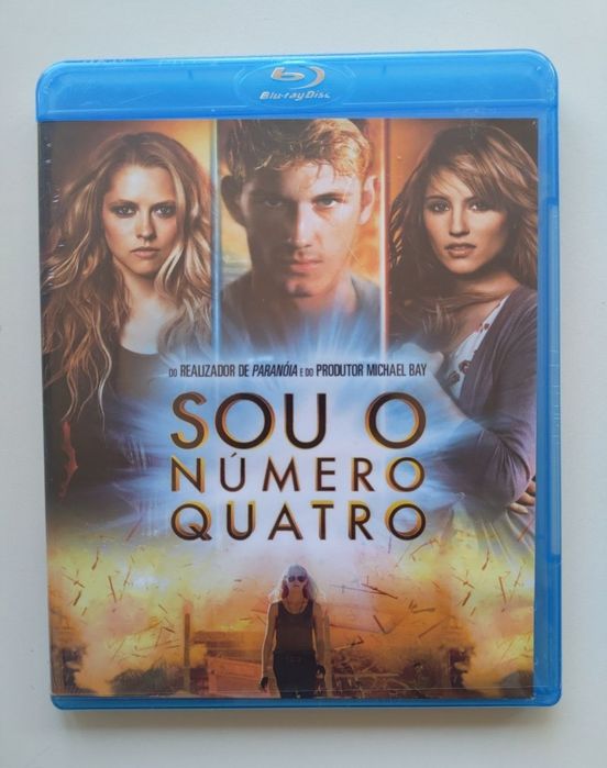 Blu-ray Sou o Número Quatro - novo