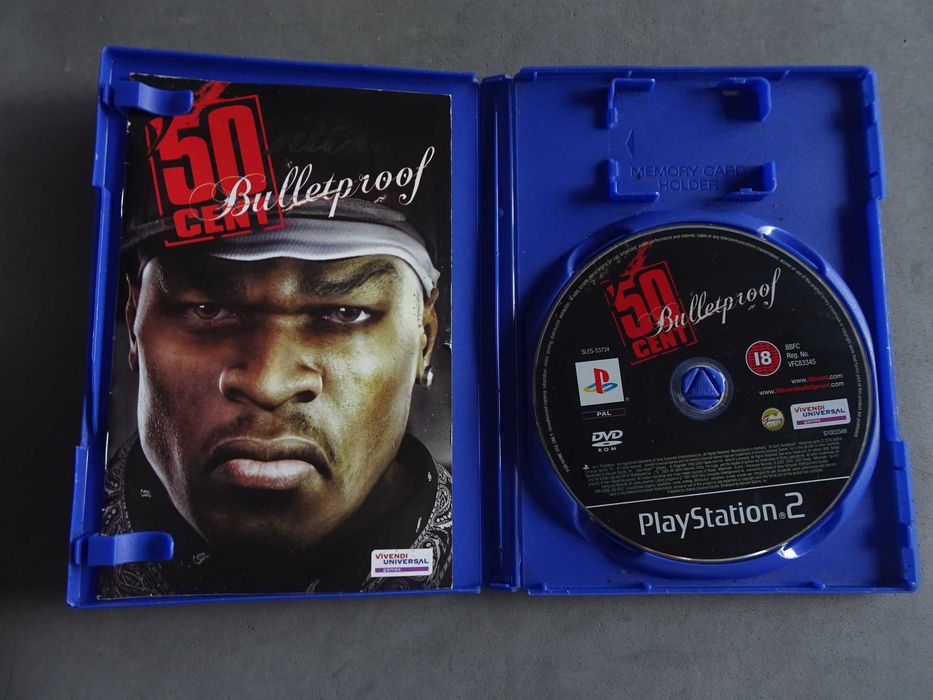 Jogo Playstation 2 PS2 - 50 Cent Bulletproof