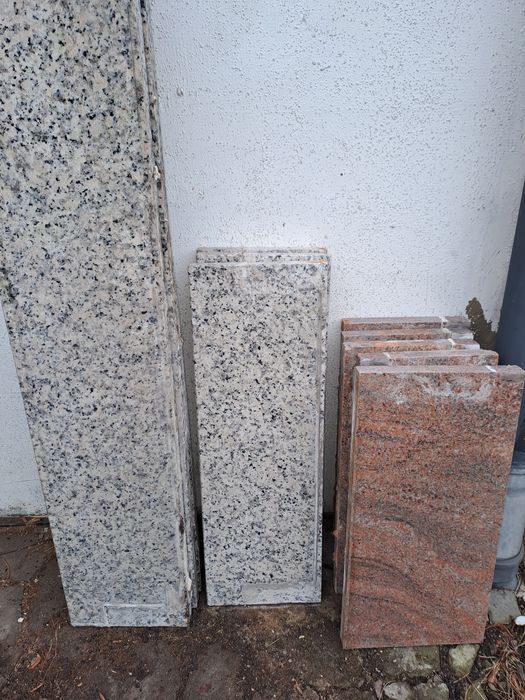 Parapety granitowe