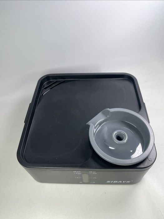 Поїлка фонтанчик SIBAYS 7л для собак і котів з 5-шаровим фільтром