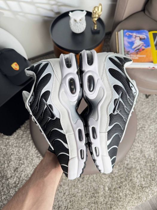ТОП! Чоловічі кросівки Nike Air Max Plus Tn White Black 41 42 43 44 45 46