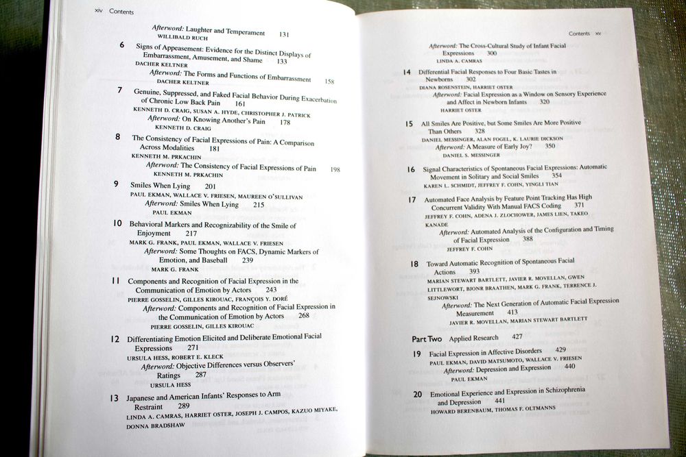 Compilação de Estudos em Facial Action Coding System, por Paul Ekman