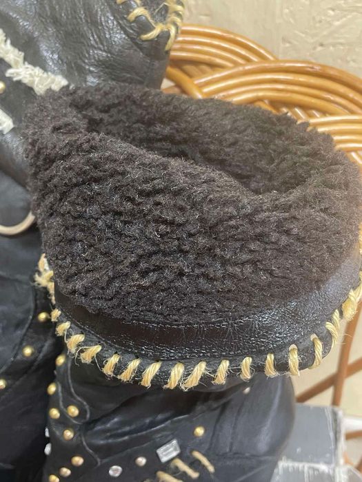 Кожа натур  сапоги  р 37