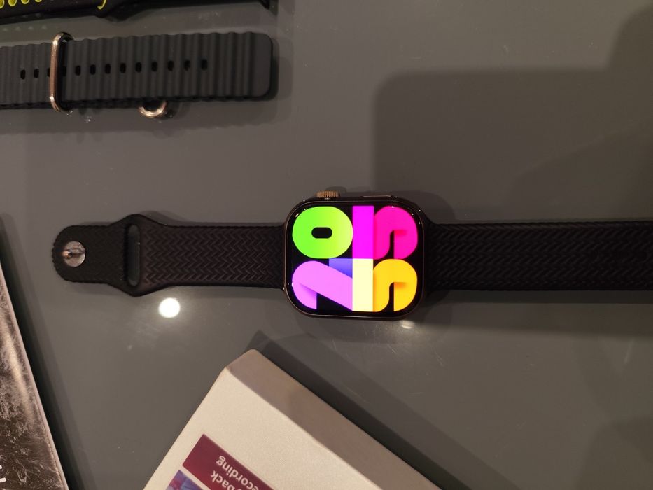 Smartwatch HK9 Pro Plus com 6 pulseiras (similar ao Apple Watch)