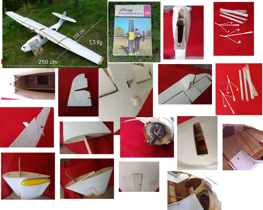 PBY Catalina model RC duży 250cm rozpietość