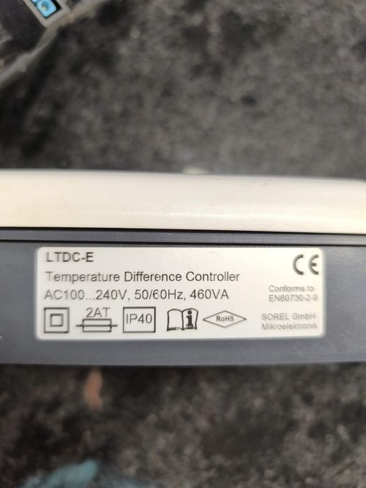Controlador temperatura solar até 4 sondas