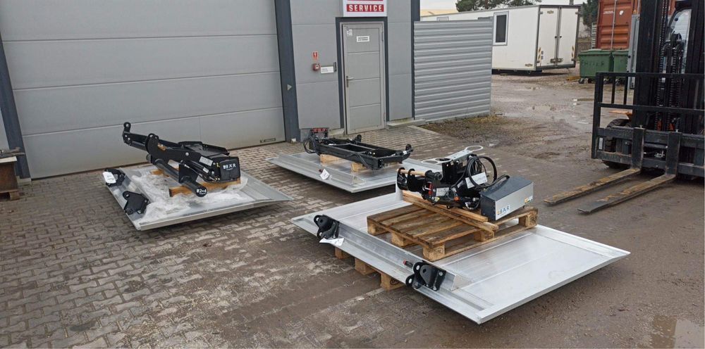 Winda Bar, Dhollandia, Iveco, Master, Sprinter, Ducato UDT Montaż