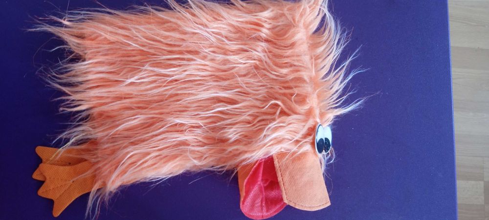 Fantoche de Mão Felpudo