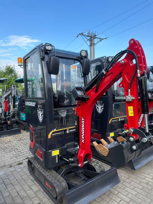 NOWA MINIKOPARKA Kingway YAMA H12K RAMIĘ Skrętne +  Chłodnica okeju