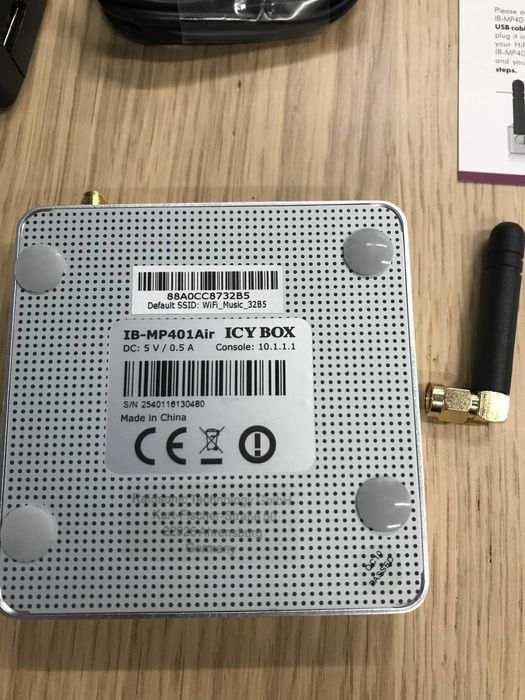 Odbiornik, streamer muzyki IcyBox