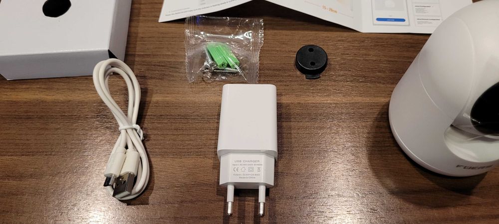 Kamera, niania Tuya Smart Home WiFi monitoring, śledzenie.