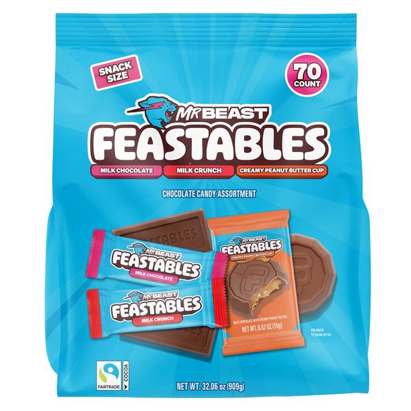 Feastables Mr beast chocolate набір шоколаду Містер Біст Фістеблс