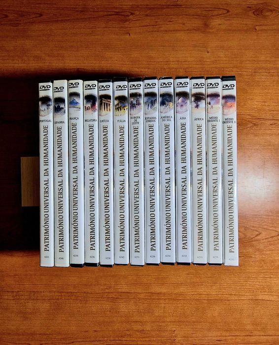 Coleção Património da Humanidade (UNESCO) / COMPLETA e NOVA /13dvds