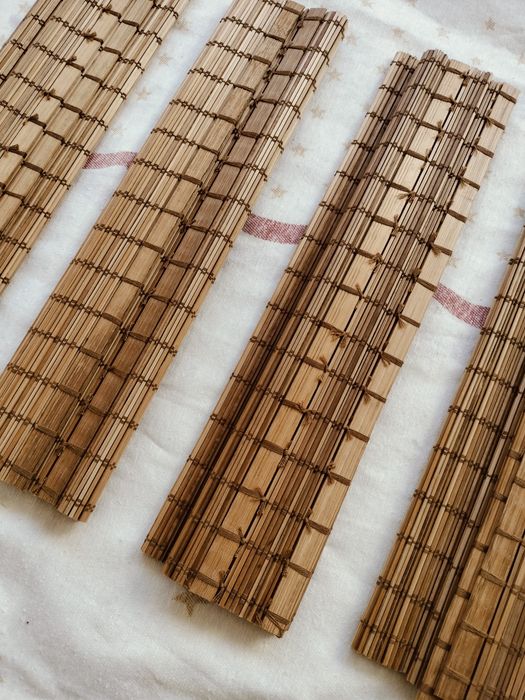 4 individuais palhinha/bambu437558063169556481