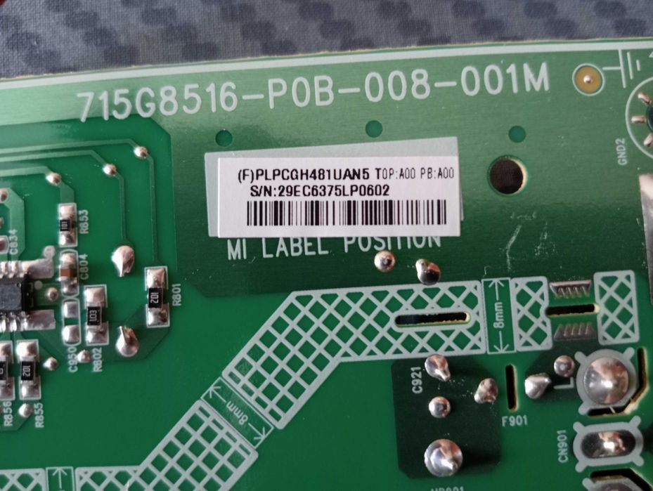 Placa Fonte de alimentação do Monitor Philips 243V7QDSB