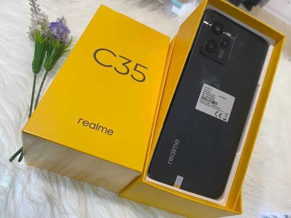 realme C35 novo nunca usado