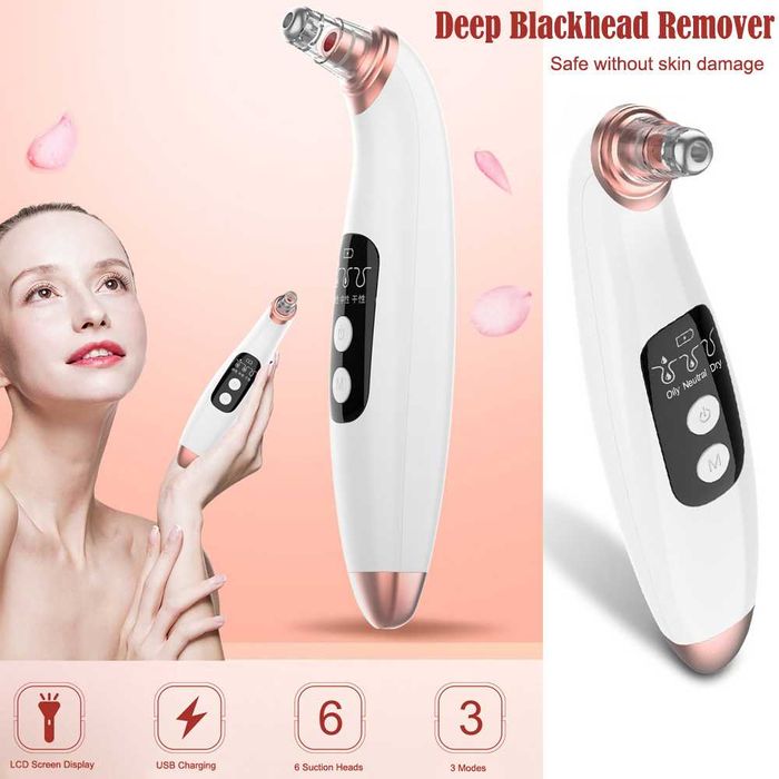 Вакуумный очиститель пор кожи профессиональный уход за кожей дома